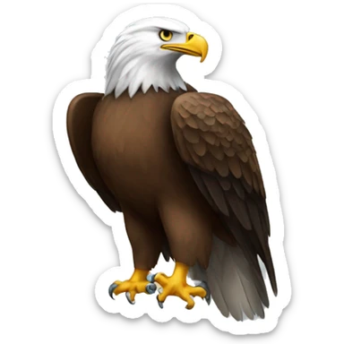 Eagle sticker