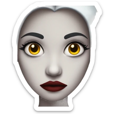 Sad vampire queen sticker