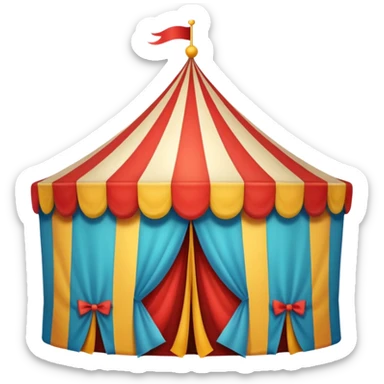 circus book sticker