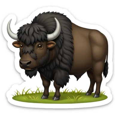 Black Buffalo  sticker
