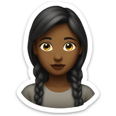  girl esoteric sticker