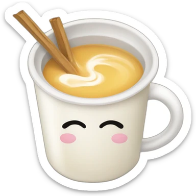 tibetan butter milk tea sticker