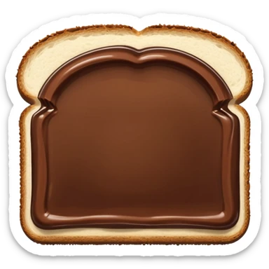pane con nutella sticker