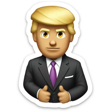 Donald Trump sticker