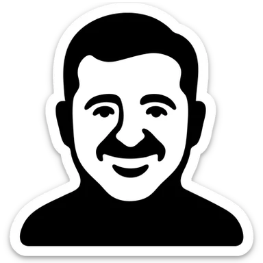 Zelensky smile sticker