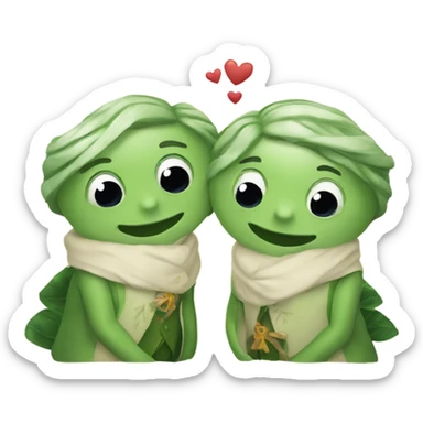 sapo novios  sticker