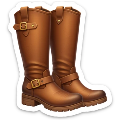 Long boots that is extremely humid and heat inside  sticker