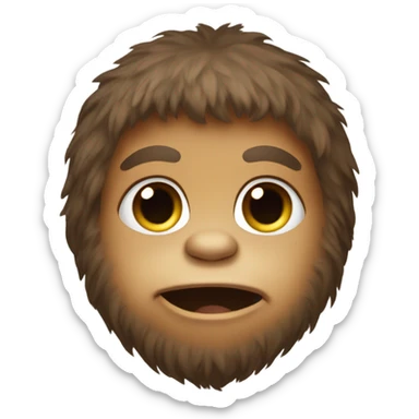 baby bigfoot sticker