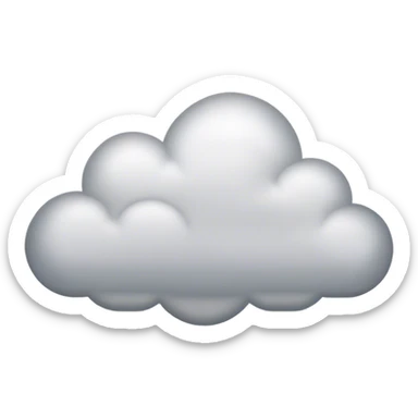 Cinematic Realistic Altostratus Emoji, Soft and gray, with mid-level clouds spreading evenly across the sky. The clouds create a smooth, overcast layer that dulls the sun’s light, giving the world a peaceful, muted tone. Soft glowing outline, capturing the essence of calm, muted skies and gentle transitions in an altostratus cloud! sticker