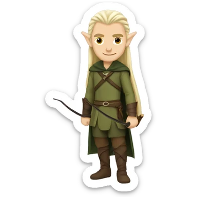 Legolas sticker