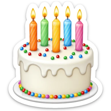 Happy Birthday! Wishing you many many happy returns of the day! sticker