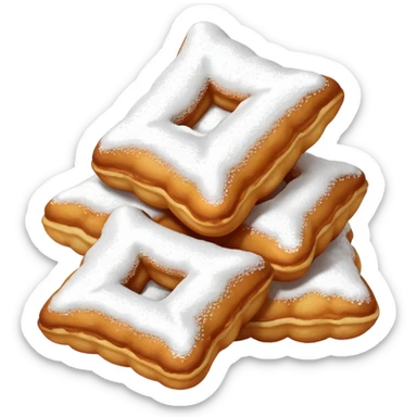 beignets sticker