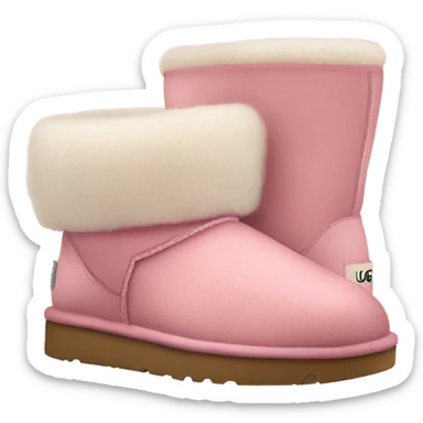 Pink uggs sticker