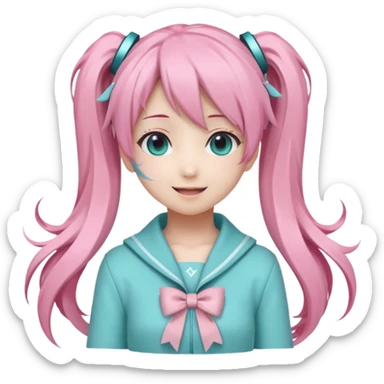 Hatsune miku sakura sticker