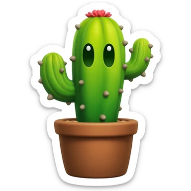 un pampa cactus, le personnage de la série de jeu Final Fantasy sticker