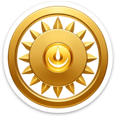 Sudarshan chakra sticker