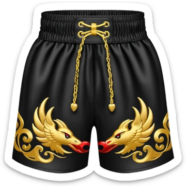 boxing short sticker