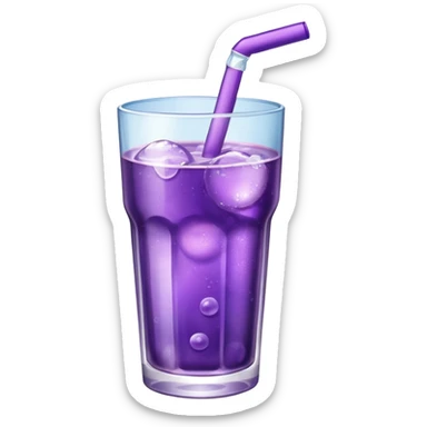 Make a grape soda sticker