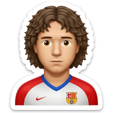 Puyol football player sticker