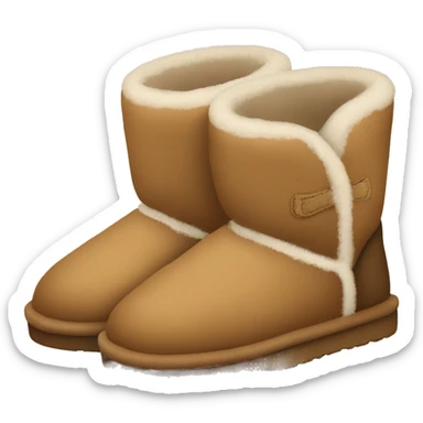 ugg slippers sticker