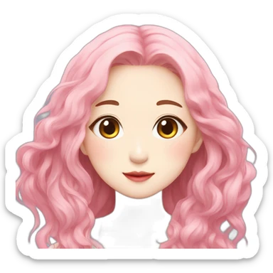 Idol lovedive Wonyoung sticker