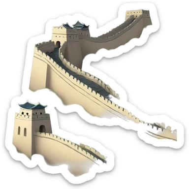 Great Wall of China  sticker
