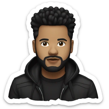 weeknd sticker