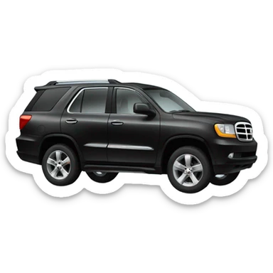 Kis suv black sticker