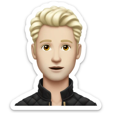 jeffrey star white guy youtuber  sticker