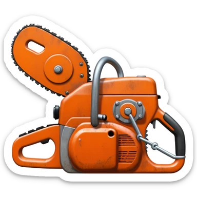 just the chainsaw
 sticker