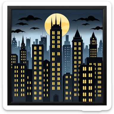 Gotham city  sticker