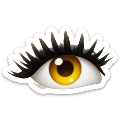 Lashes  sticker