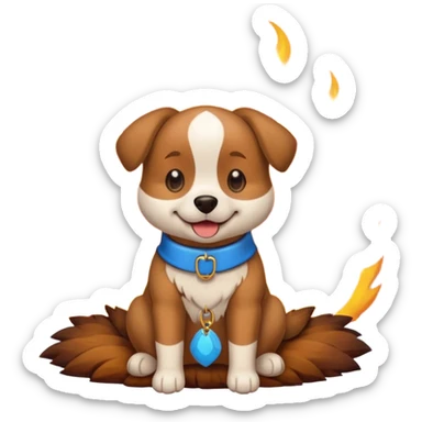 Meme this is fine sticker