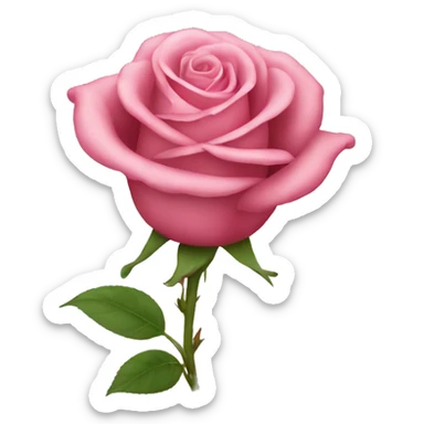 Cœur rose sticker