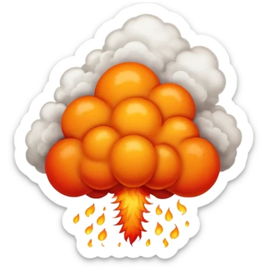 EXPLOSION sticker