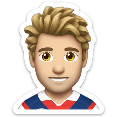 antoine dupont rugby france sticker