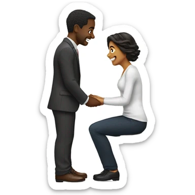 marriage proposal sticker