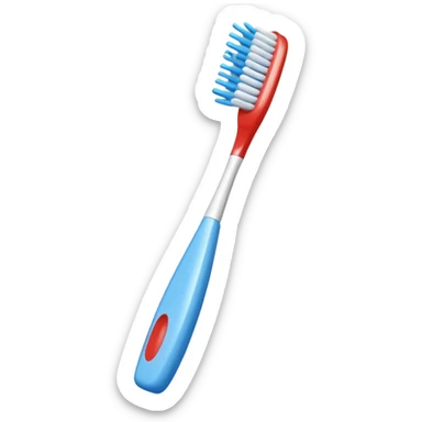 Toothbrush sticker
