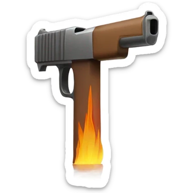 match gun sticker