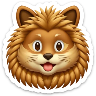 Campechano con trigo en la boca sticker