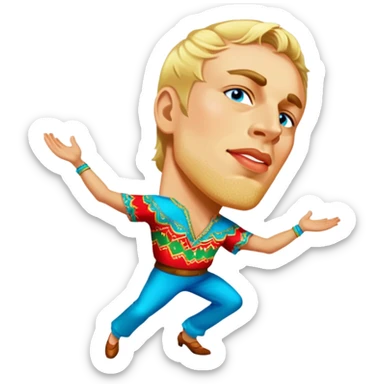 Salsa Dancer sticker