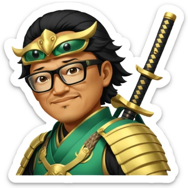 Samurai Guardian sticker