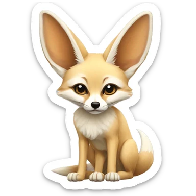 Fennec Fox sticker