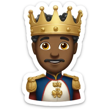 king of great britain sticker