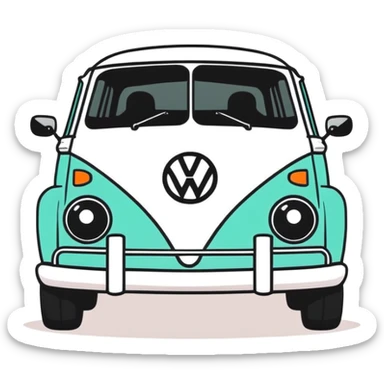 vw auto with says Lily sticker