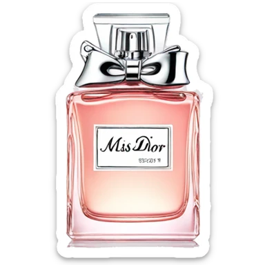 miss dior perfume  sticker