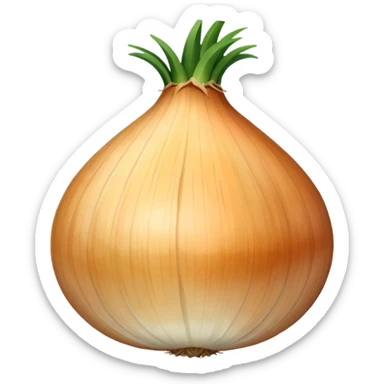 Onion sticker
