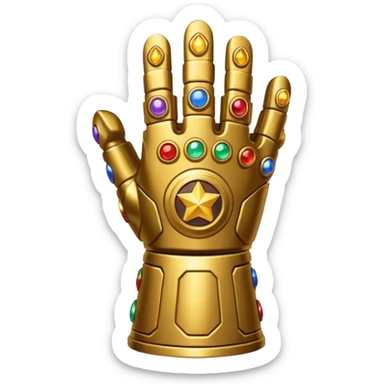 Infinity Gauntlet sticker
