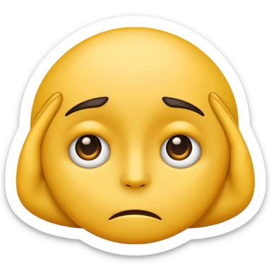 Make a, I don’t care emoji. sticker