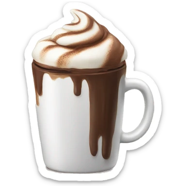 hot choco sticker